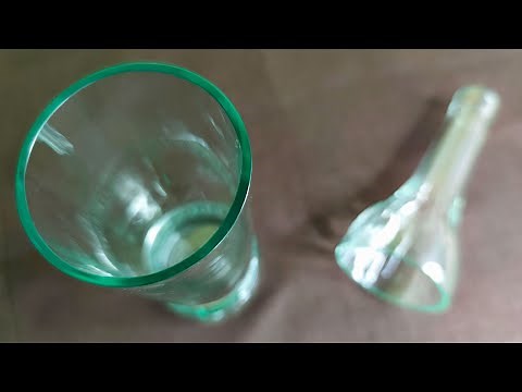 How to cut Glass Bottles at home and make a Drinking Glass? ✂🍾 DIY Bottle Cutting Jig