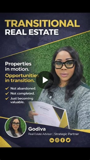 Smart Investors Capitalize on Transitional Real Estate Opportunities | Amb Iva Ogunmiloye posted on the topic | LinkedIn