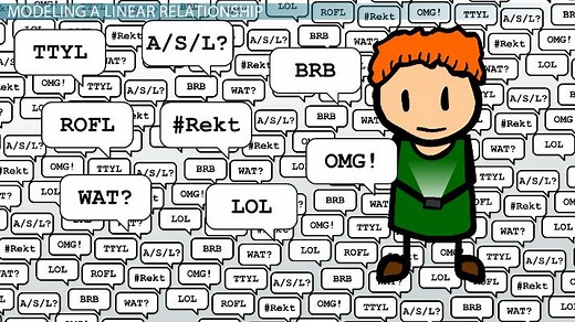 Model a Linear Relationship Between Two Quantities
