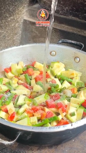 Calabacitas con ejotes 😎 | Cocinando en el fogón