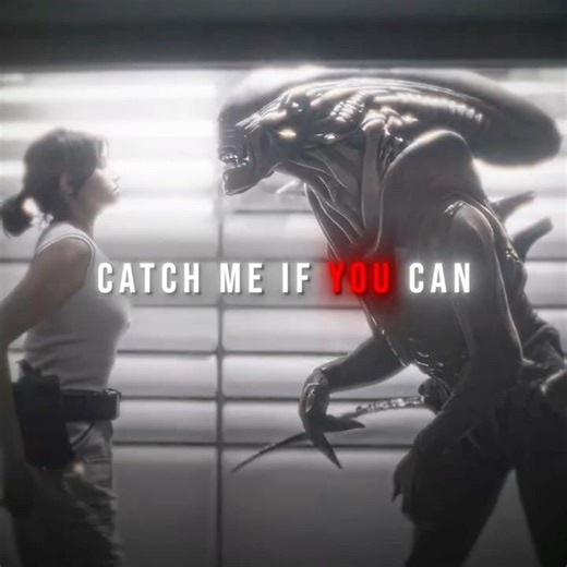 Heroine vs Monster Inside the Spaceship: Survival Chase Scene