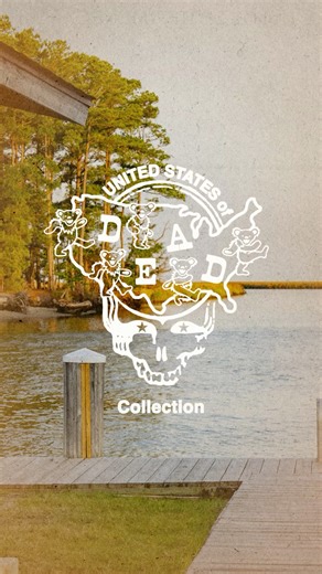 Next stop on the U.S. of Dead tour: Maryland 🦀⚡ The newest tee in the series, designed by Nate Gonzalez, is available now on store.dead.net | Grateful Dead