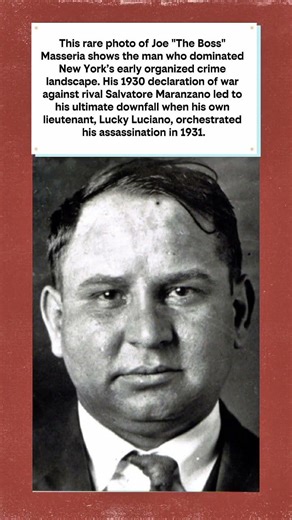 Joe 'The Boss' Masseria: The Last Old-World Mobster 🕴️