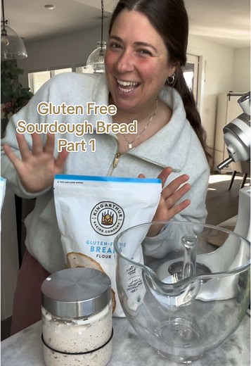 Gluten Free Sourdough Bread Recipe and Steps