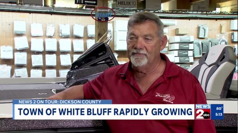 Town of White Bluff rapidly growing