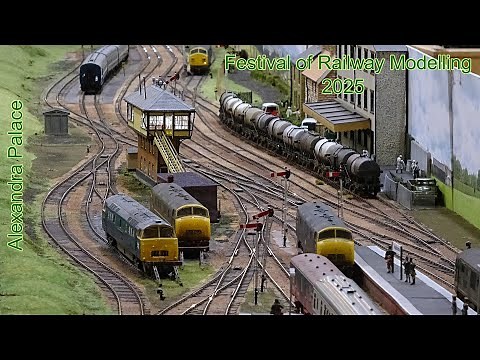 The London Festival of Railway Modelling 2025 - Alexandra Palace - 4K