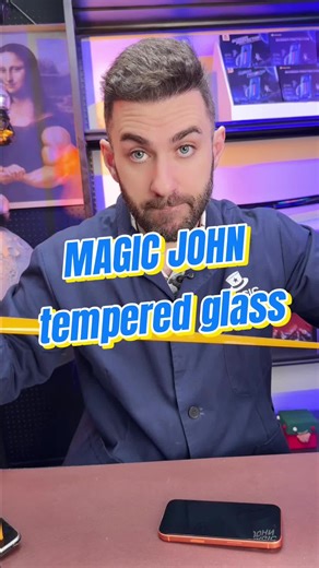 “Trust me, even those expensive screen protectors can’t beat this one.”#MAGICJOHN #foryoupage❤️❤️ #losangeles #screenprotector
