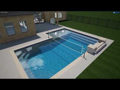 Foss Family - 3D Swimming Pool Design