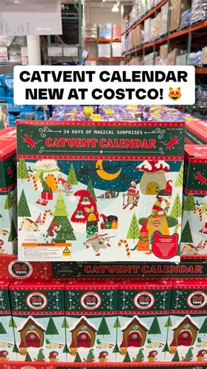 Costco Buys | 🐾 Cat Advent Calendar at Costco! Countdown to Christmas with 24 fun pet toys…your cats will LOVE this! 🎄 Just $24.99! #costco... | Instagram