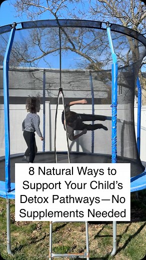 Did you know your child’s body has built-in detox pathways that help remove toxins naturally? Their lymphatic system is like a drainage highway, moving waste out of the body. But unlike the heart, which pumps blood, the lymphatic system doesn’t have a pump—it needs movement and external stimulation to keep things flowing! Here are 8 simple, natural ways to support your child’s detox process (no supplements required!): 1️⃣ Rebounding (Trampoline Jumping) – Bouncing on a trampoline stimulates lymp