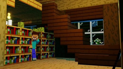 Steve and Alex's Wonderful Life: A Minecraft Animation