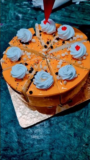butterscotch pastry / how to make easy beautiful pastry at home #shorts #butterscotch #easybake