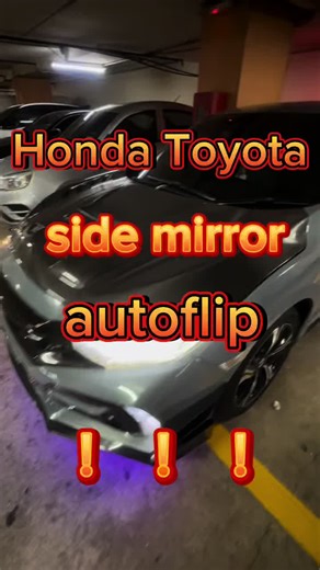 Perbaikan Cermin Samping Honda Civic dan Toyota Vellfire