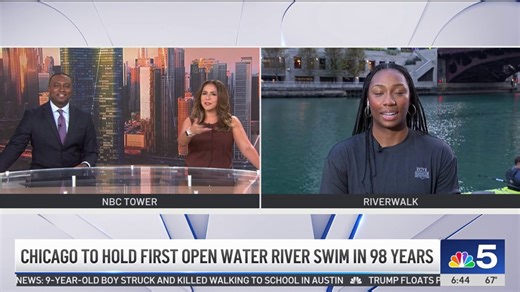 Olympic athlete Natalie Hinds talks Chicago River Swim 2025