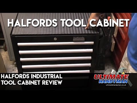 Halfords industrial tool cabinet review