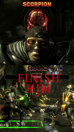 Scorpion vs Ermac Fatality 🔥 Who Wins? | Mortal Kombat X