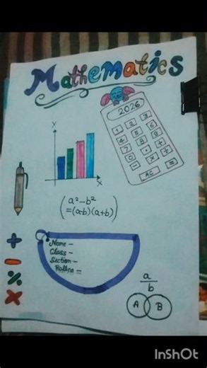 🎨 Math Project Decoration Ideas ✨