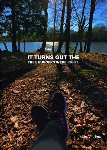 Science backs it up—time in the woods can lower stress, boost your immune system, calm your mind, and even improve your mood. It’s called forest bathing… and yes, even hugging a tree has health benefits. Sometimes the healing you’re looking for isn’t in a pill…it’s in the quiet, the fresh air, and the trees. 🌲🌳🌿 Sending you kindness wherever you are~Kim @Kimfetti Time Tap ♥️ if this resonates with you. Tag a friend who needs to hear this. Save 📕 it for later. Or hit the ✈️ to spread some ins