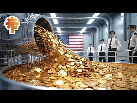 How American Coins Are Made Inside the U.S. Mint!