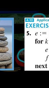 (4.10.5) Calculating the Values of E and F After Execution of Loops in 4 and 5