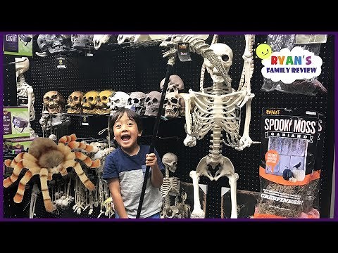 Shopping for Halloween Costumes Family Fun kids playtime and toy hunt