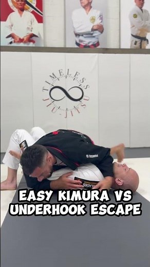 EASY Kimura setup vs underhook escape 🥋🔥