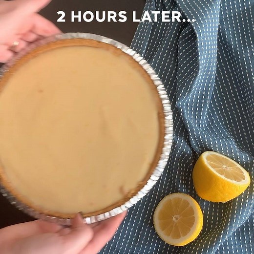 Watch our video to learn how to make our delicious Lemon Ice Box Pie! 🍋Try it for yourself...and then invite us over. | Luby's