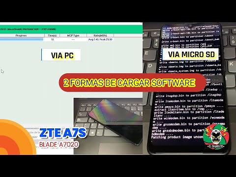 ZTE BLADE A7S (A7020) | 2 FORMAS DE CARGAR SOFTWARE | REVIVE TU ZTE