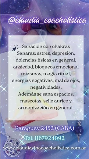Sanación chakras y péndulo