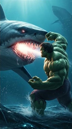 The Ultimate Apex Predator Showdown: Hulk vs. Megalodon​