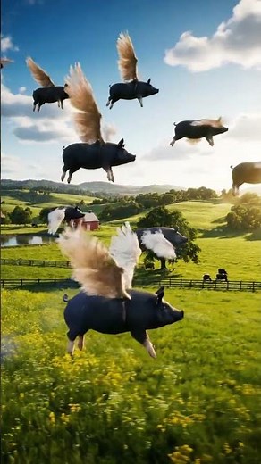 What Happens When Pigs Actually Fly?