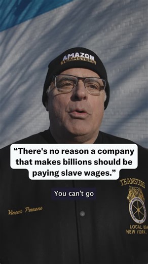 More Perfect Union on Instagram: "Over 200 Amazon drivers in Queens just unionized with the Teamsters. Amazon is a multi-trillion dollar company, but workers are struggling. So now they’re fighting for dignity, a living wage, and to be treated like human beings, not robots."