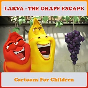 66K views · 1.6K reactions | LARVA - THE GRAPE ESCAPE | Cartoon Movie | Cartoons For Children | Larva Cartoon. | Larva Love | Facebook