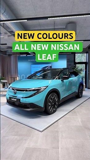 New Nissan Leaf Revealed: 7 Colours, Dual-Tone Options & Crossover Design Explained