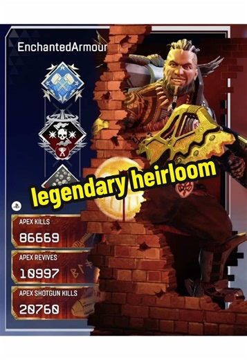 Gibby Heirloom Goes Crazy in Apex Legends!