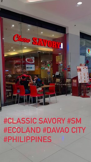 #Classic savory #Ecoland #sM #Philippines #Davao city | Catherine Barroquillo