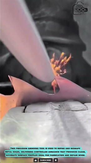 Special Grinding Tool for Precision Metal Edge Shaping #innovationtools