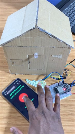 6.9K views · 65 reactions | Door Lock control with ESP32 using Webserver #tmeeducation | Upload Ideas with Itamar | Facebook