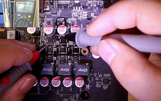 显卡维修案例：系统学习过，按照我教的方法，轻松秒杀！