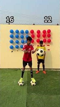 Who will win receiving a Football While Standing on Another Football ?