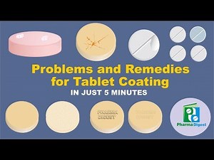 Problems and Remedies for Tablet Coating in Just 5 Minutes