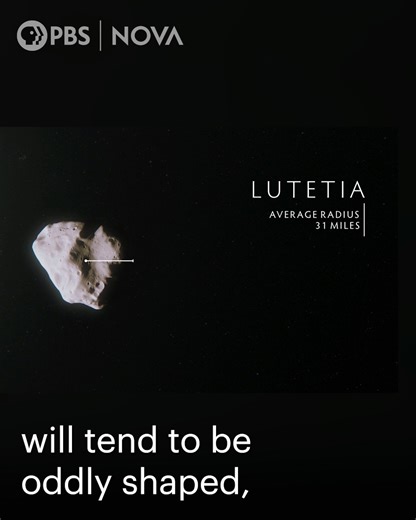 29K views · 632 reactions | Most objects with a radius over 200 miles are spherical, but Haumea is an exception. This is why. Learn more on "Solar System: Strange Worlds" ➡️ https://to.pbs.org/3ZDitYp | NOVA l PBS | Facebook