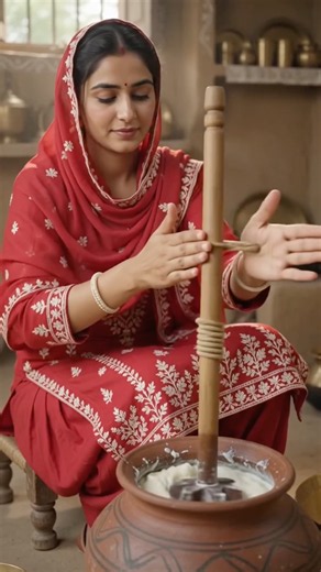 Sukhmani Sahib Path | Traditional Village Ghee Making from Butter | Peaceful Punjabi Lifestyle