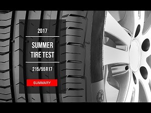 2017 SUMMER TIRE TEST RESULTS - 215/55 R17
