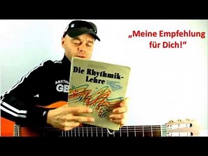 Learn guitar - play rhythm on the guitar + tip