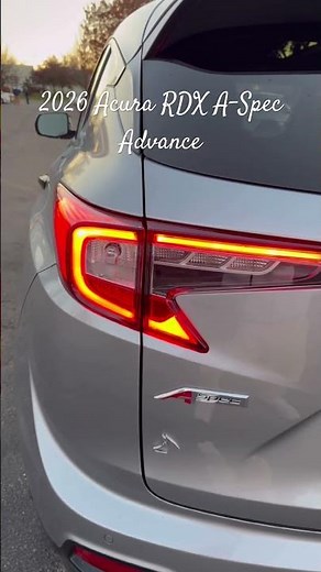 Let’s Look Inside the 2026 Acura RDX A-Spec Advance