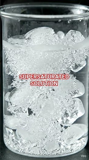 HOW TO PREPARE A SUPERSATURATED SOLUTION IN THE LABORATORY #science #realtimechem #chemistryviews