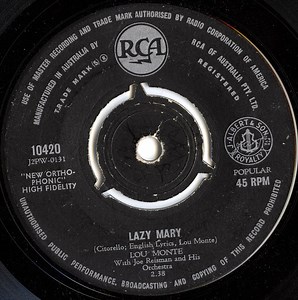 Lou Monte - Lazy Mary