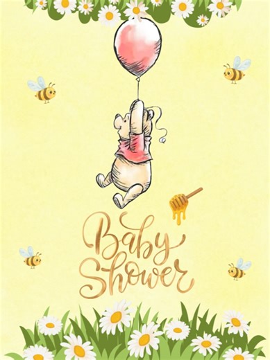 Invitación Digital para Baby Shower Niño 🩵✨