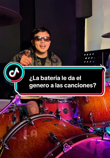 ¿La batería define el género musical de las canciones?